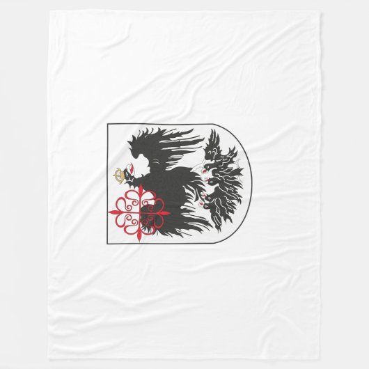 Vlag van Buenos Aires (Argentinië) Fleece Deken (Voorkant)