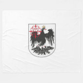 Vlag van Buenos Aires (Argentinië) Fleece Deken (Voorkant (Horizontaal))