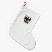 Vlag van Buenos Aires (Argentinië) Grote Kerstsok (Voorkant (Hangend))