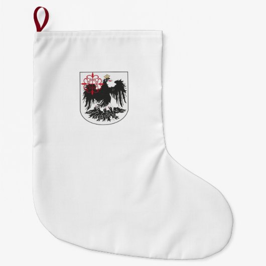 Vlag van Buenos Aires (Argentinië) Grote Kerstsok (Voorkant)