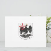 Vlag van Buenos Aires (Argentinië) Kaart (Staand voorkant)