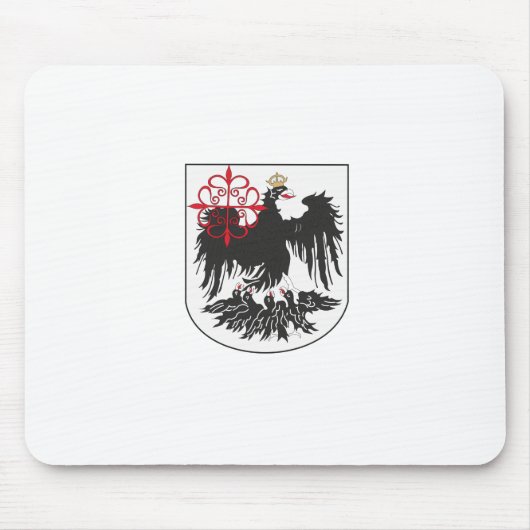 Vlag van Buenos Aires (Argentinië) Muismat (Voorkant)