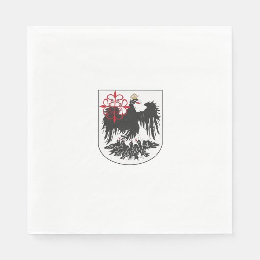 Vlag van Buenos Aires (Argentinië) Servet (Voorkant)