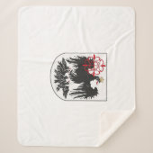 Vlag van Buenos Aires (Argentinië) Sherpa Deken (Voorkant)