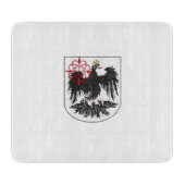 Vlag van Buenos Aires (Argentinië) Snijplank (Voorkant)