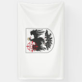 Vlag van Buenos Aires (Argentinië) Spandoek (Verticaal)