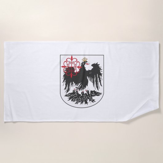 Vlag van Buenos Aires (Argentinië) Strandlaken (Voorkant)