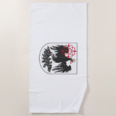 Vlag van Buenos Aires (Argentinië) Strandlaken (Voorkant)