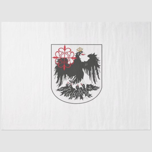 Vlag van Buenos Aires (Argentinië) Tissuepapier (Voorkant)