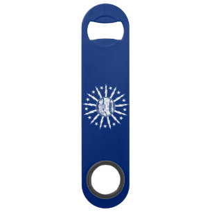Vlag van Buffalo, New York Bar Key Speed Flessenopener