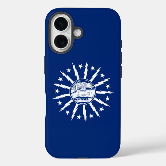 Vlag van Buffalo, New York Case-Mate iPhone Case (Achterkant)