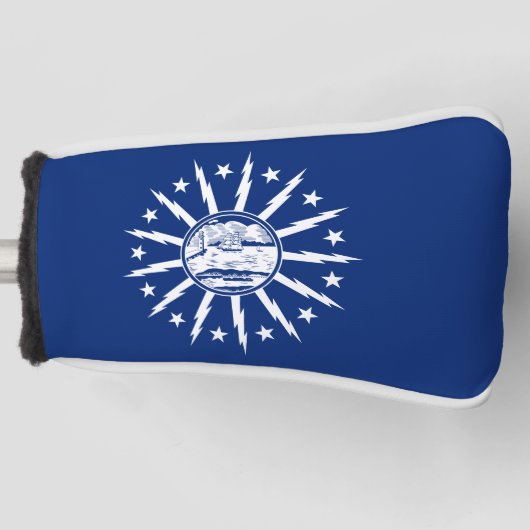 Vlag van Buffalo, New York Golfheadcover (Voorkant)