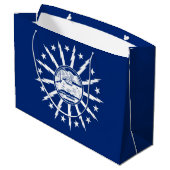 Vlag van Buffalo, New York Grote Cadeautas (Achterkant Gekanteld)