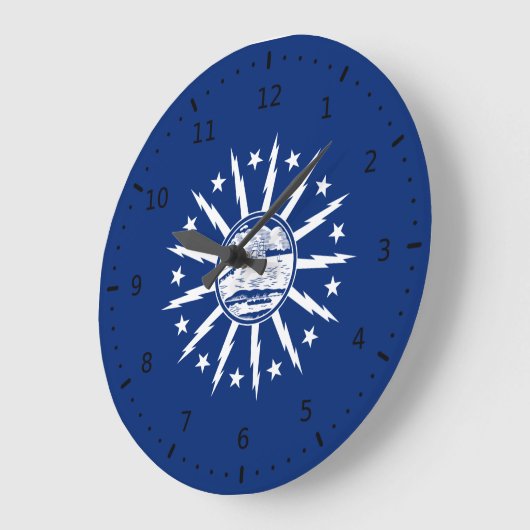 Vlag van Buffalo, New York Grote Klok (Hoek)