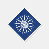 Vlag van Buffalo, New York Napkins Servet (Hoek)