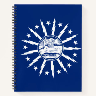Vlag van Buffalo, New York Notitieboekje Notitieboek