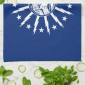 Vlag van Buffalo, New York Theedoek (Gevouwen)