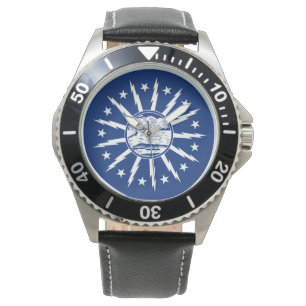 Vlag van Buffalo, New York Wristwatch Horloge