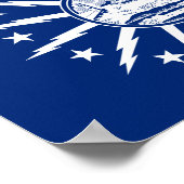 Vlag van Buffalo, Poster New York (Hoek)