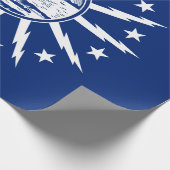 Vlag van Buffalo (stad in New York) Cadeaupapier (Hoek)