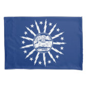 Vlag van Buffalo (stad in New York) Kussensloop (Voorkant-Links)