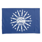 Vlag van Buffalo (stad in New York) Kussensloop (Voorkant-Rechts)