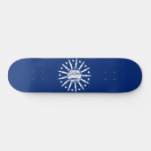 Vlag van Buffalo (stad in New York) Persoonlijk Skateboard (Horizontaal)
