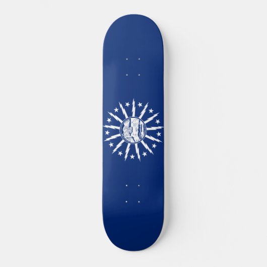 Vlag van Buffalo (stad in New York) Persoonlijk Skateboard (Voorkant)