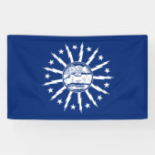 Vlag van Buffalo (stad in New York) Spandoek (Horizontaal)