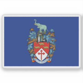 Vlag van Bulawayo, Zimbabwe Sticker