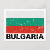  vlag van Bulgarije Briefkaart (Voorkant)