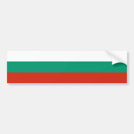 Vlag van Bulgarije Bumpersticker