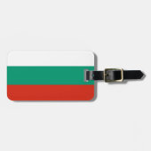 Vlag van Bulgarije Easy ID Personal Bagagelabel (Voorkant horizontaal)