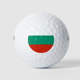 Vlag van Bulgarije Golfballen