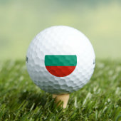 Vlag van Bulgarije Golfballen (Insitu Shirt)