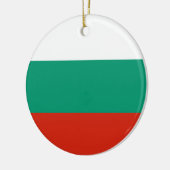 Vlag van Bulgarije Keramisch Ornament (Links)