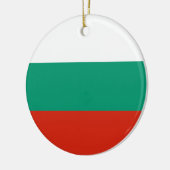 Vlag van Bulgarije Keramisch Ornament (Links)