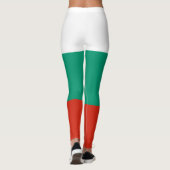 Vlag van Bulgarije Leggings (Achterkant)