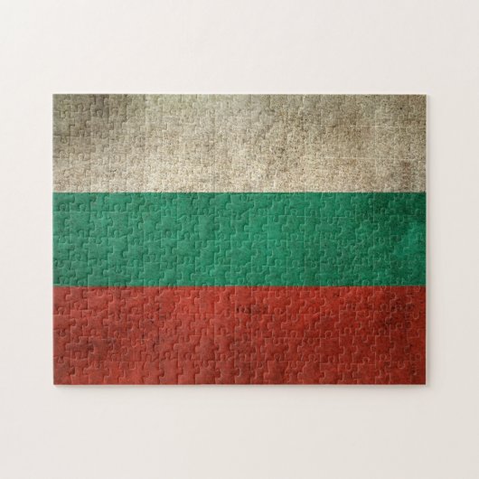  vlag van Bulgarije Legpuzzel (Horizontaal)
