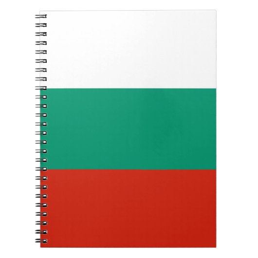 Vlag van Bulgarije Notitieboek (Voorkant)