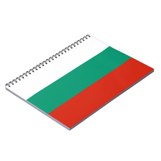 Vlag van Bulgarije Notitieboek (Linkerzijde)