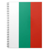 Vlag van Bulgarije Notitieboek (Voorkant)