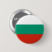 Vlag van Bulgarije of Bulgarije Ronde Button 5,7 Cm (Voorkant /achterkant)