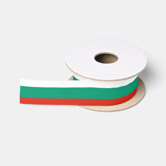 Vlag van Bulgarije of Bulgarije Satijnen Lint