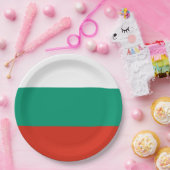 Vlag van Bulgarije Papieren Bordje (Feest)