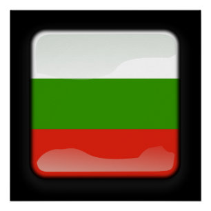 Vlag van Bulgarije Perfect Poster