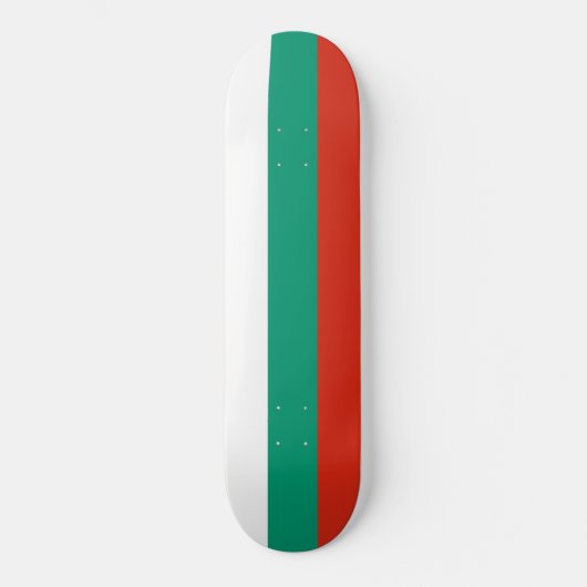 Vlag van Bulgarije Persoonlijk Skateboard (Voorkant)