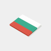 Vlag van Bulgarije-Post-it® notes (Schuin)