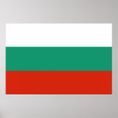 Vlag van Bulgarije Poster (Voorkant)