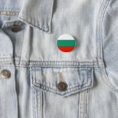 Vlag van Bulgarije Ronde Button 3,2 Cm (In situ)
